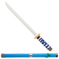 Zwaard voor een Ninja   verkleed speelgoed   60 cm   kunststof   blauw   kind/adults   wapens