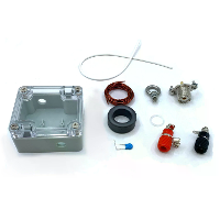 ATRBL HF Antenne Balun Gebalanceerde Ongebalanceerde Converter DIY Kit Waterdichte Transparante Behuizing 1.2M Geëmaille
