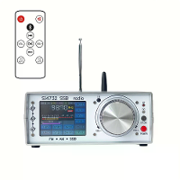 ATS 25 Volledige Band Radio ontvanger Touchscreen Bluetooth RCA Stereo uitgang oplaadbare lithiumbatterij aanpasbare ban