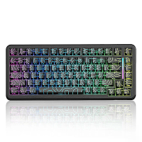 ATTACKSHARK X82PRO HE Mechanische Gaming Toetsenbord RGB 75% Indeling Tri mode Magnetische Amber As met 0,01 mm RT Nauwk