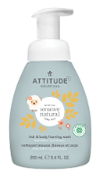 Attitude Oatmeal Sensitive Natural Baby Care Hair & Body Natural Foaming Wash