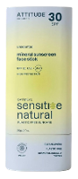 Attitude Sensitive Natural SPF30 Sunscreen Face Stick