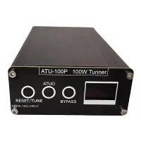 ATU 100 Automatische Antenne Tuner 100W 0 30 MHz Hoge Precisie Vermogensmeting Ham Radio DC Plug