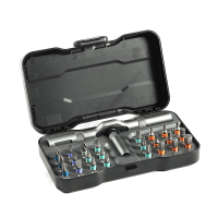 ATuMan RS1 Multifunctionele Ratelschroevendraaierset 24 Bits S2 legering 6063 aluminiumhandvat 58 tands 6,2 graden ratel