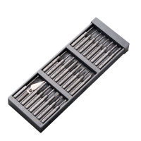 ATUMAN X1 24 in 1 Finishing SchroevendraaiersetLichtgewicht Draagbaar S2 Legeringstalen Kop Aluminiumlegering Handvat