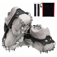 Audew 19 Spiked Ice Claw Stijgijzers Grip Bergbeklimmen Skis Wandelen Sneeuw Wandelschoenen Accessoires