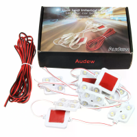 Auto interieurverlichtingsset 10x4 LED laadlicht LED modules Witte vrachtwagenplafondverlichting