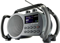 Audisse Netbox Internet Bouwradio AUX, Bluetooth, DAB+, FM, USB, WiFi Waterdicht, Stofvast, Stofdicht Grijs