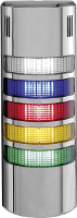 Auer SignalgerÃ¤te H054216555 Signaalzuilelement LED Blauw, Helder, Rood, Oranje, Groen Continu licht 24 V/DC, 24 V/AC