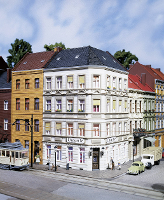 Auhagen 11398 H0 Hoekhuis Schmidtstraße 25