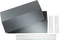 Auhagen 80300 H0 Daken Zilver (l x b) 202 mm x 110 mm Kunststof bouwpakket