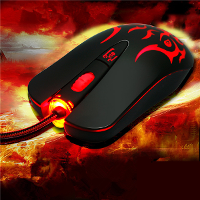 Aula Dark Magic Scorpion 3200dpi 6 Customized Keys Gaming Wired Mouse