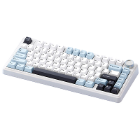 AULA F75 80 Toetsen Tri mode Aangepast Mechanisch Gaming Toetsenbord Hot Swappable RGB BT/2.4G/Type C Bedraad 75% Indeli