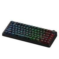 AULA F75 80 Toetsen Tri mode Mechanisch Toetsenbord met Knop Hot Swappable Gasket Structuur RGB BT/2.4G/Type C Bedraad 7