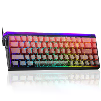 AULA Hero 68 HE Bedrade Mechanische Gaming Toetsenbord Hall Effect Magnetische Schakelaar met Verstelbare Activering Sne