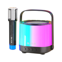 Aula K11 bluetooth 5.3 Luidspreker Draagbare Luidspreker met Microfoon RGB licht Ondersteuning TF kaart AUX Buitenshuis