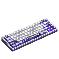 AULA King68 Mechanisch Toetsenbord 68 Toetsen Pakkingstructuur Hot swappable RGB Licht 8KHz 0,125ms Laag Vertraging 0,01