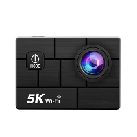 AUSEK 5K Actiecamera Sportcamera Waterdicht HD Enkel scherm WIFI Buitensport Fietsen Anti trilling Sportcamera 2 Inch