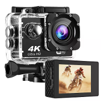 AUSEK Q306 HD DV 2,0 inch LCD scherm 4K sportcamera voor buiten draadloze opnames actiecamera speciale recorder