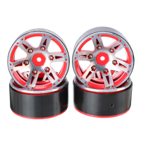Austar 4pcs Aluminum Alloy Wheel Hub 12mm Hex For Climbing Car