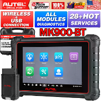 Autel MaxiCOM MK900BT 11 OS 8 inch LCD Auto Diagnose Scanner Tool 40+ Reset Bi directional Control Actieve Test