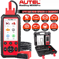 Autel MaxiDiag MD808Pro OBD2 Auto Diagnostische Scanner Automotive Code Lezer OBDII Volledig Systeem Diagnose 7 Services