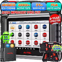 Autel MaxiPRO MP808BT PRO Kit Diagnoseapparaat ECU codering bidirectioneel OE graad 38+ service auto reparatietool scann