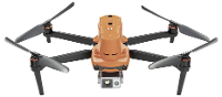 Autel Robotics EVO II Dual 640T RTK V3 Drone (quadrocopter) RTF Luchtfotografie met warmtebeeld, Professional Oranje