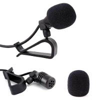 Auto audio microfoon 3 meter 2,5 mm jackplug externe microfoon dubbele montagetechnieken voor autoradio ontvanger
