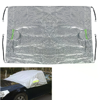 Auto Half Windscherm Stofhoes Auto Kleding Voorkant Bestand Glas Zonnescherm Hitteschild Vorstbestendig Sneeuwscherm Voo