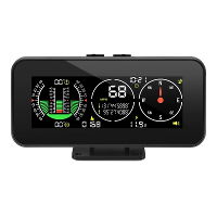 Auto Head Up Display Digitale Snelheid Hellingsmeter Inclinometer met GPS snelheidsmeter Kompas Real Time meting