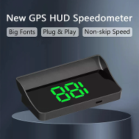 Auto Head Up Display GPS Digitale Snelheidsmeter HUD Voorruitprojector KMH MPH Snelheidsmeter Compatibel Met Alle Auto's