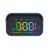 Auto Head Up Display voor Auto GPS Snelheidsmeter Kompas Richting HUD USB Kabel Plug en Speel