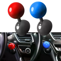 Auto Knop Start Rocker Hefboom Motor Start Stopknop One Touch Auto Metaal Deksel One Touch Start Hefboom Schakelaar Bal