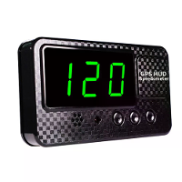 Auto Kopdisplay GPS Snelheidsmeting Snelheidsalarm Kilometerstand Statistieken Instrument GPS HUD Snelheidsmeter