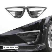 Auto Mistlamp Wenkbrauw Buitentrim Accessoires voor Tesla Model Y Mistlamp Spoiler Mes Trim Beschermende Cover Woof Tand