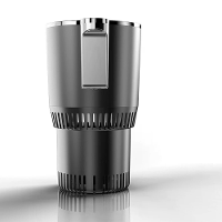 Auto Slim Verwarming Koeling Beker Auto Thuis Dubbel Doel Digitale Display Snelle Koeling Beker Auto IJs Smart Koeling S