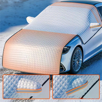 Auto sneeuwbestendige hoezen winterexterieur voorruit volledig omhulsel waterproof sneeuwbedekking ijsbescherming voor s