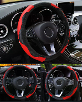 Auto Stuurwielhoes Antislip Universeel 37 38cm Stuurversiering Accessoires