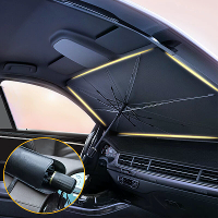 Auto voorruit schaduwparasol   Opvouwbare autozonneschermhoes UV blokkeerder voorruitisolatie voor autovenster