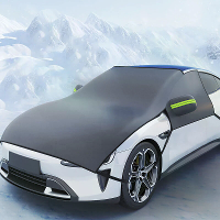 Auto Voorruit Vorsthoes Winter Auto Raam Sneeuw Anti UV Blok Verlengde Motorkap Volledige Auto Cover voor Vier Seizoenen