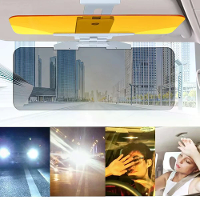 Auto Zonnevisser Anti Verblindingsspiegel Verstelbare Zonnebrand Bescherming Verstelbare UV bescherming Gepolariseerde Z