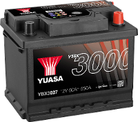 Autoaccu Yuasa SMF YBX3027 12 V 60 Ah T1 Celopbouw 0