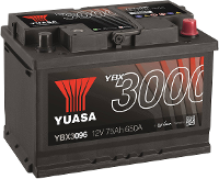 Autoaccu Yuasa SMF YBX3096 12 V 75 Ah T1 Celopbouw 0