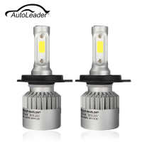 Autoleader™ 1set S2 Cob Led Car Headlight 72w 6500k 8000lm 9 32v H4 H7 H11 9006 9005