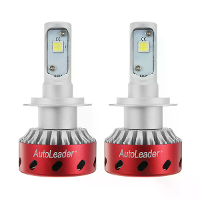 Autoleader Auto LED Koplamp U101 H4/H8/H11 6500K 6000LM Mistlampen LUMILEDS MZ Chip Koplamp