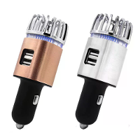 Autoluchtzuiveraar USB lader Mini Auto Luchtverfrisser anion Ionische Zuiveraar Zuurstofbar Ozonionisator Schoonmaker Vo