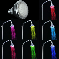 Automatic 7 Colors Change Led Shower Head Showerheads