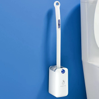 Automatische chuck open deksel wegwerptoiletborstel huishoudelijke 360° hoek wandbevestiging met schoonmaaktabletten toi