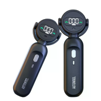 2 In 1 Alcoholtester Ademhalingsapparaat Draagbaar Oplaadbaar Analysator met Winddichte Elektronische Aansteker Digitale